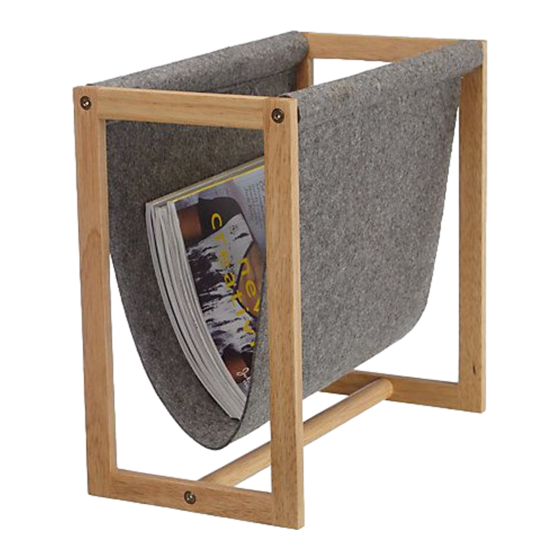 John Lewis FELT MAGAZINE RACK 57020306 User Manual