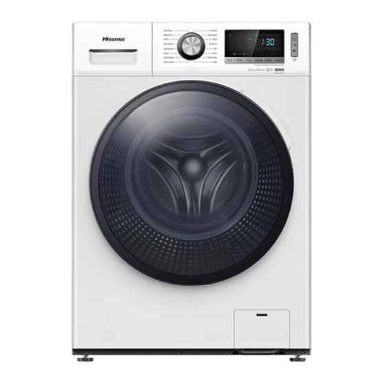Hisense WFBL9014VS Quick User Manual