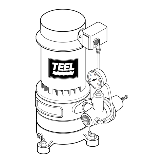 teel 3P740A Operating Instructions & Parts Manual
