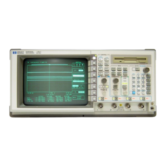 HP 54520A Service Manual