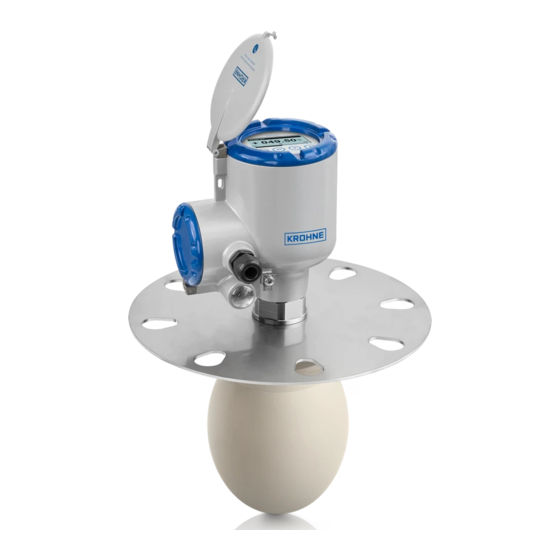 KROHNE OPTIWAVE 6400 C Handbook