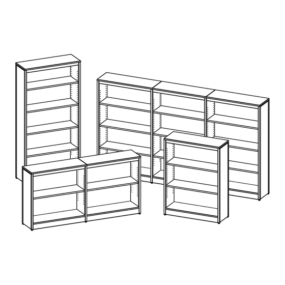 SMITH SYSTEM Constellate Single Sided Library Storage Assembly Instructions Manual