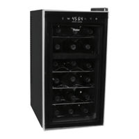 HAIER HVTS18DABB - Dual-Zone Wine Cooler User Manual