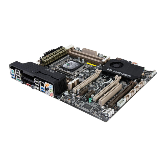 Asus SABERTOOTH X79 Quick Start Manual