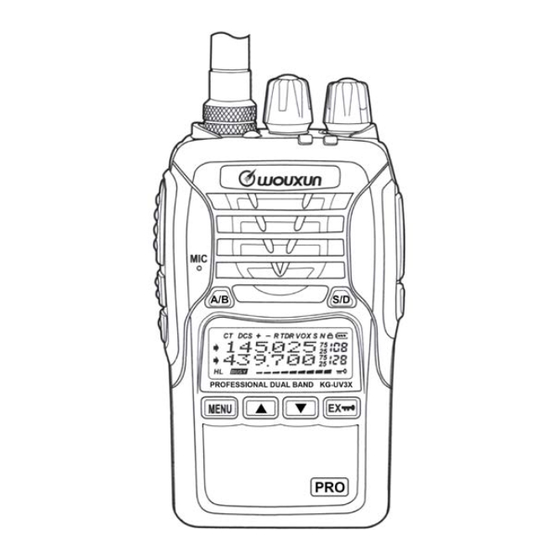 Powerwerx KG-UV3X PRO User Manual