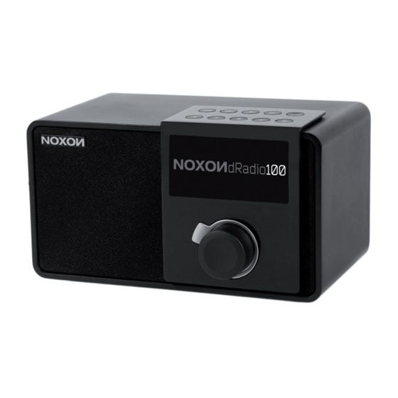 Noxon dRadio 100 Manual