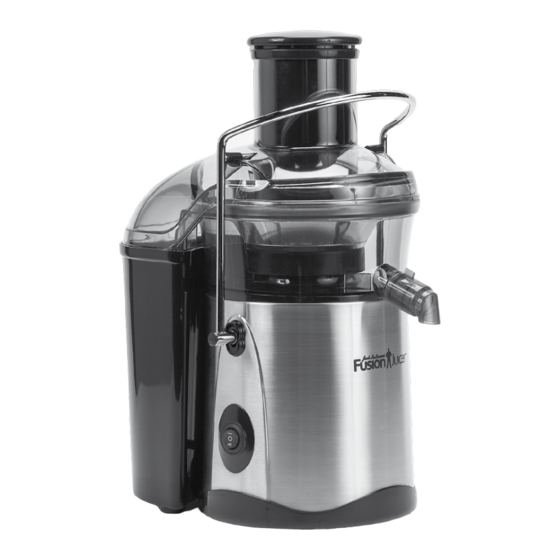 FusionJuicer SLH90 Owner's Manual