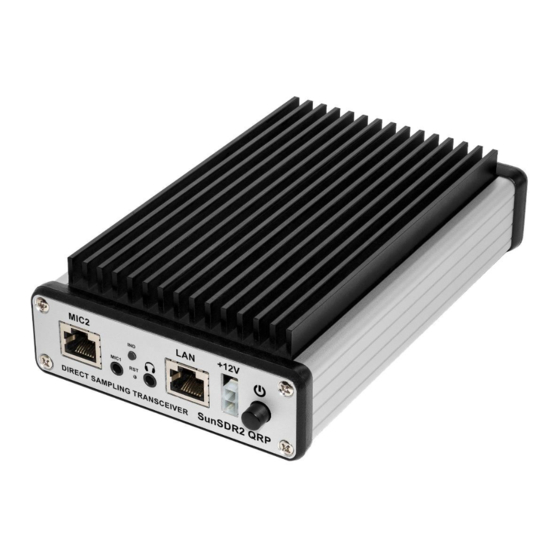 Expert Electronics SunSDR2 QRP Hardware Manual