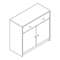 Argos HOME Maine 2 Door 1 Drawer Sideboard Assembly Instructions Manual
