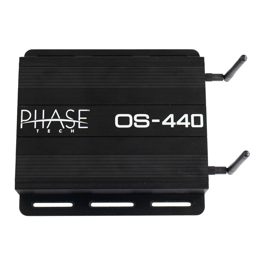 Phase Tech OS-440 Manuals