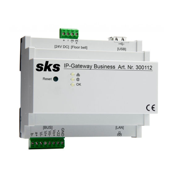 SKS-Kinkel IP-Gateway II Family Installation Instructions Manual