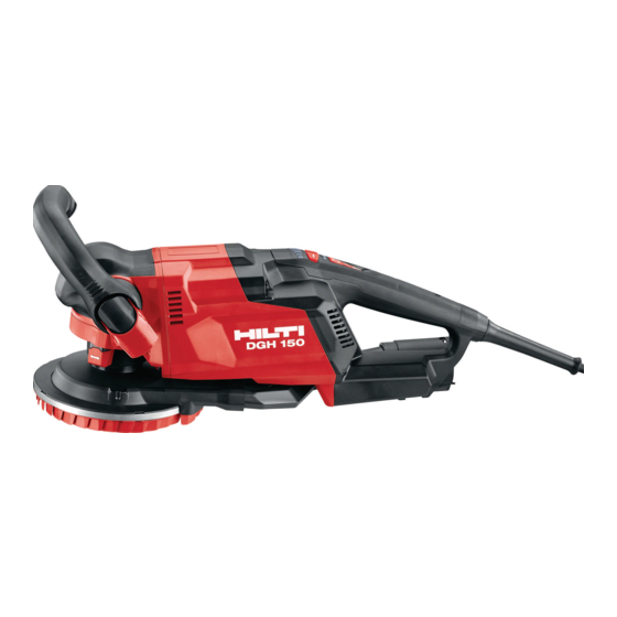 Hilti DGH 150 Manual