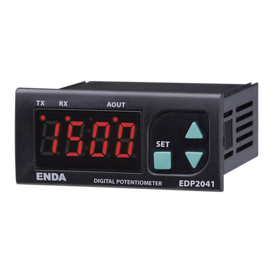 ENDA EDP2041 Quick Start Manual