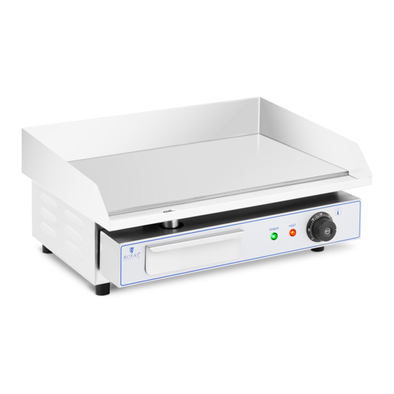 Royal Catering RC-EG001 User Manual