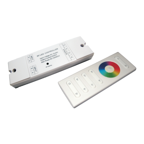 Sunricher SR-2839RGB-Set Quick Start Manual