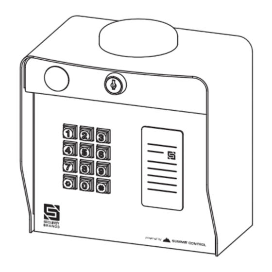 Security Brands ASCENT K2 Quick Start Manual
