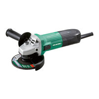 HIKOKI G 10SS2(S) Handling Instructions Manual