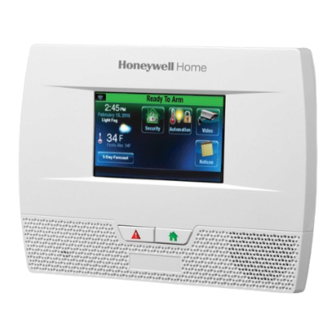 Honeywell LYNX TOUCH L5210 Series Quick Start Manual