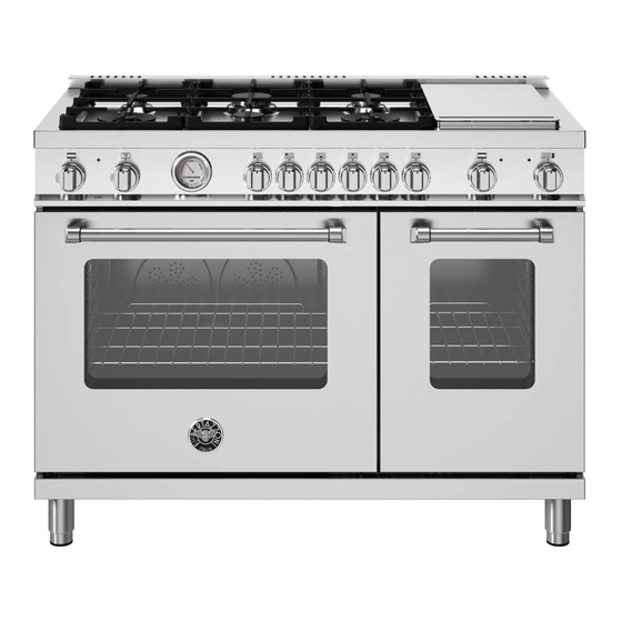 Bertazzoni MAS486BTFEPXT Installation, User And Maintenance Manual