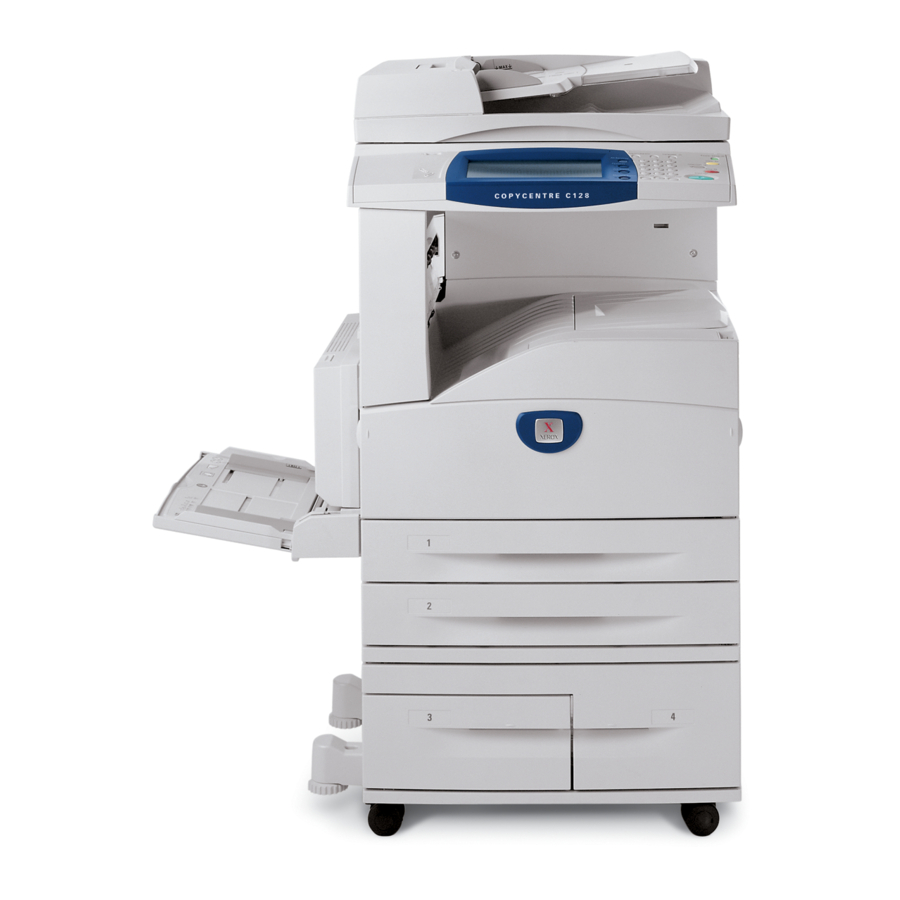 Xerox CopyCentre 133 Network Manual