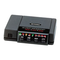 Beltronics VECTOR 975e Owner's Manual