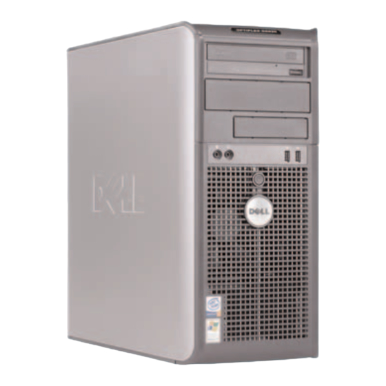 Dell GX620 Specfications