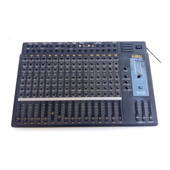 Kawai MX-16 Service Manual