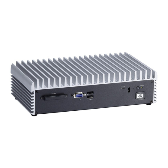 AXIOMTEK eBOX635-881-FL-i7-4770TE User Manual