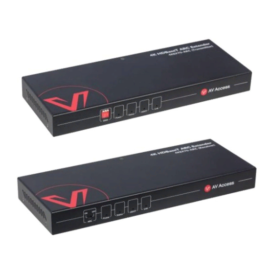 AV Access 4KEX70-ARC User Manual
