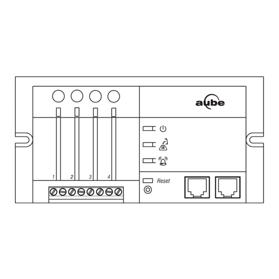 Aube Technologies CT241 Installation Instructions And User Manual