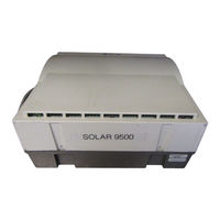 GE Medical Systems Solar 9500 Service Manual