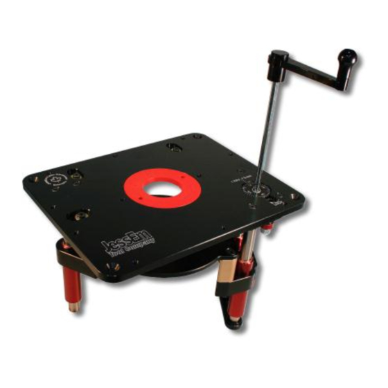JessEm Tool Rout R Lift PRESTIGE 02322 User Manual