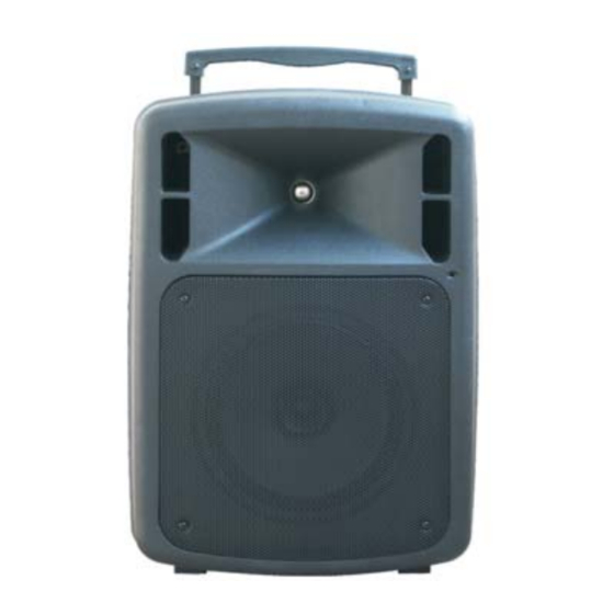 Ibiza sound PORT10DVD-VHF User Manual