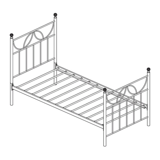 Argos Home Crystal 3ft Frame 697/0536 Assembly Instructions Manual