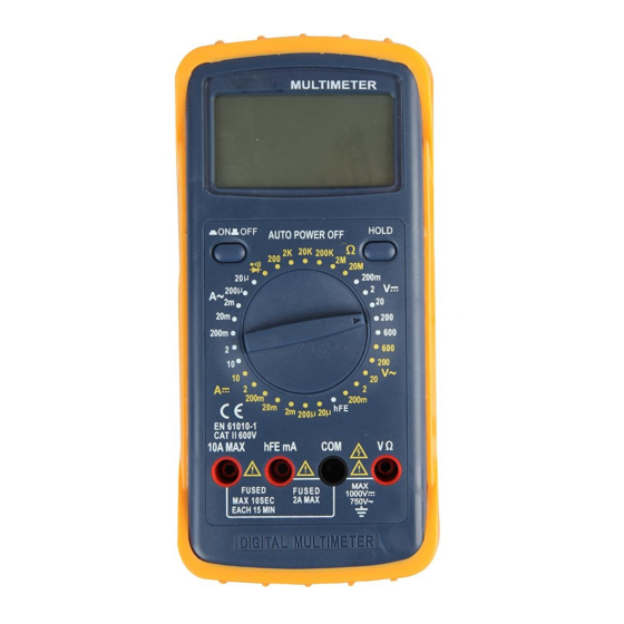 Duratool D03143 Manual
