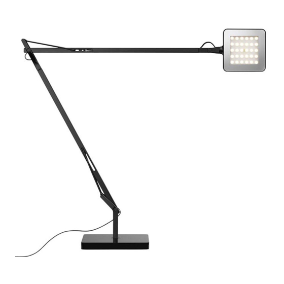FLOS KELVIN LED F3301030 Instruction For Correct Installation And Use