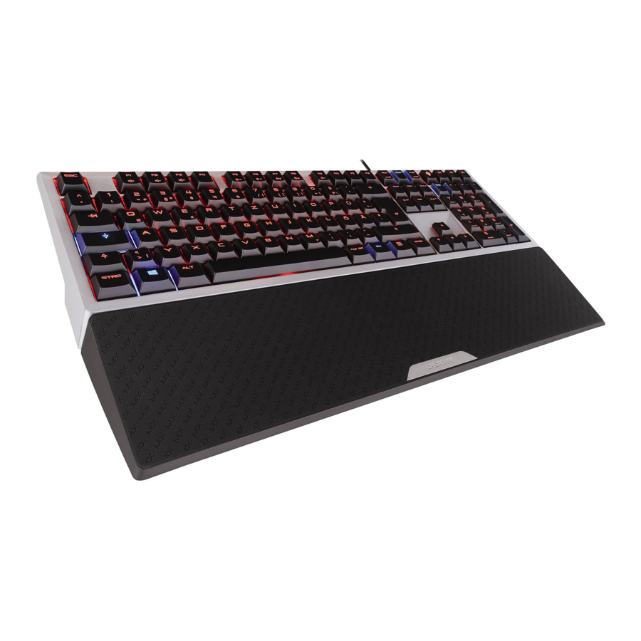Cherry MX BOARD 6.0 RGB - RGB Illuminated Gaming Keyboard Manual