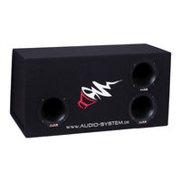 Audio System H 12 BP User Manual