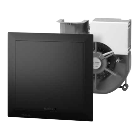 Helios ultraSilence ELS NFC Series Installation And Operating Instructions Manual