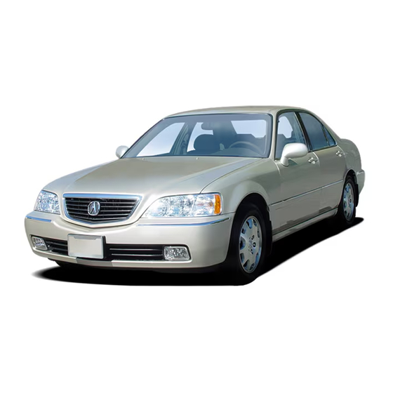 Acura 2004 RL Owner's Manual