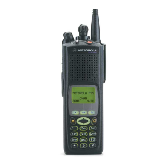 Motorola ASTRO XTS 5000 III Radio Manuals