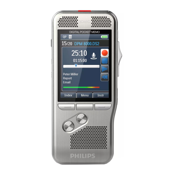 Philips DPM8000 Manuals