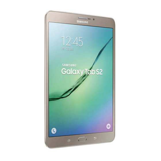 Samsung Galaxy Tab S2 SM-T715 Manuals