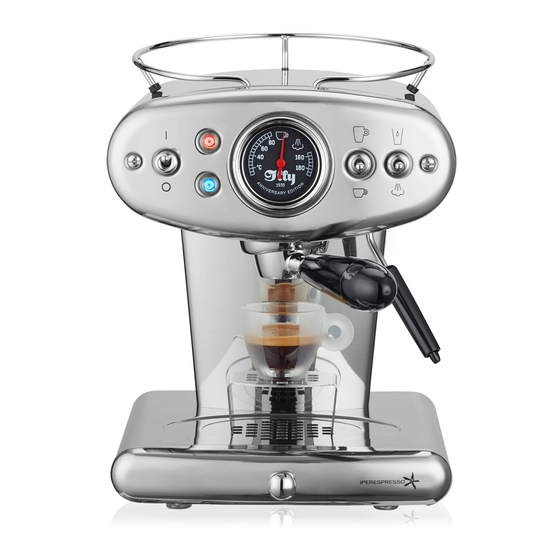 illy Iperespresso X1 Anniversary Instruction Manual