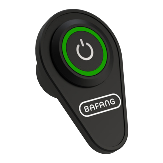 BAFANG DP E170.CAN User Manual