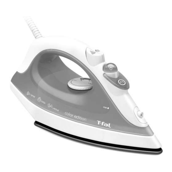 T-Fal Color Edition FV1241X0 Manual