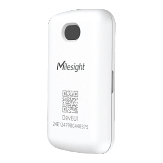 Milesight Featuring LoRaWAN WS201 User Manual