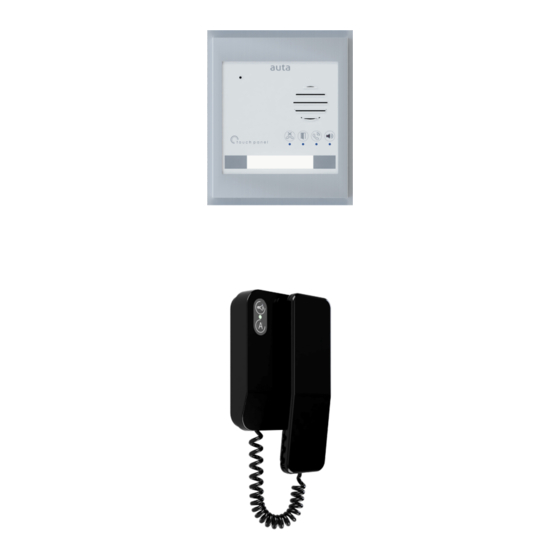 Auta VISUALTECH 743101 Quick Start Manual