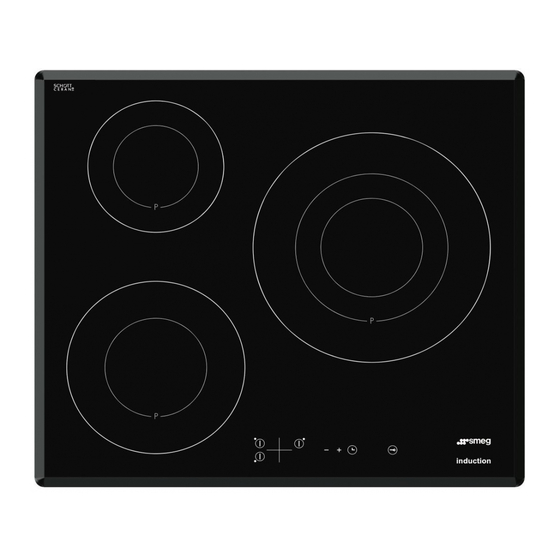 SMEG SI3633B Induction Hob Manuals