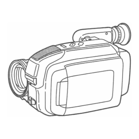 Panasonic Palmcorder PalmSight PV-L557 Operating Instructions Manual